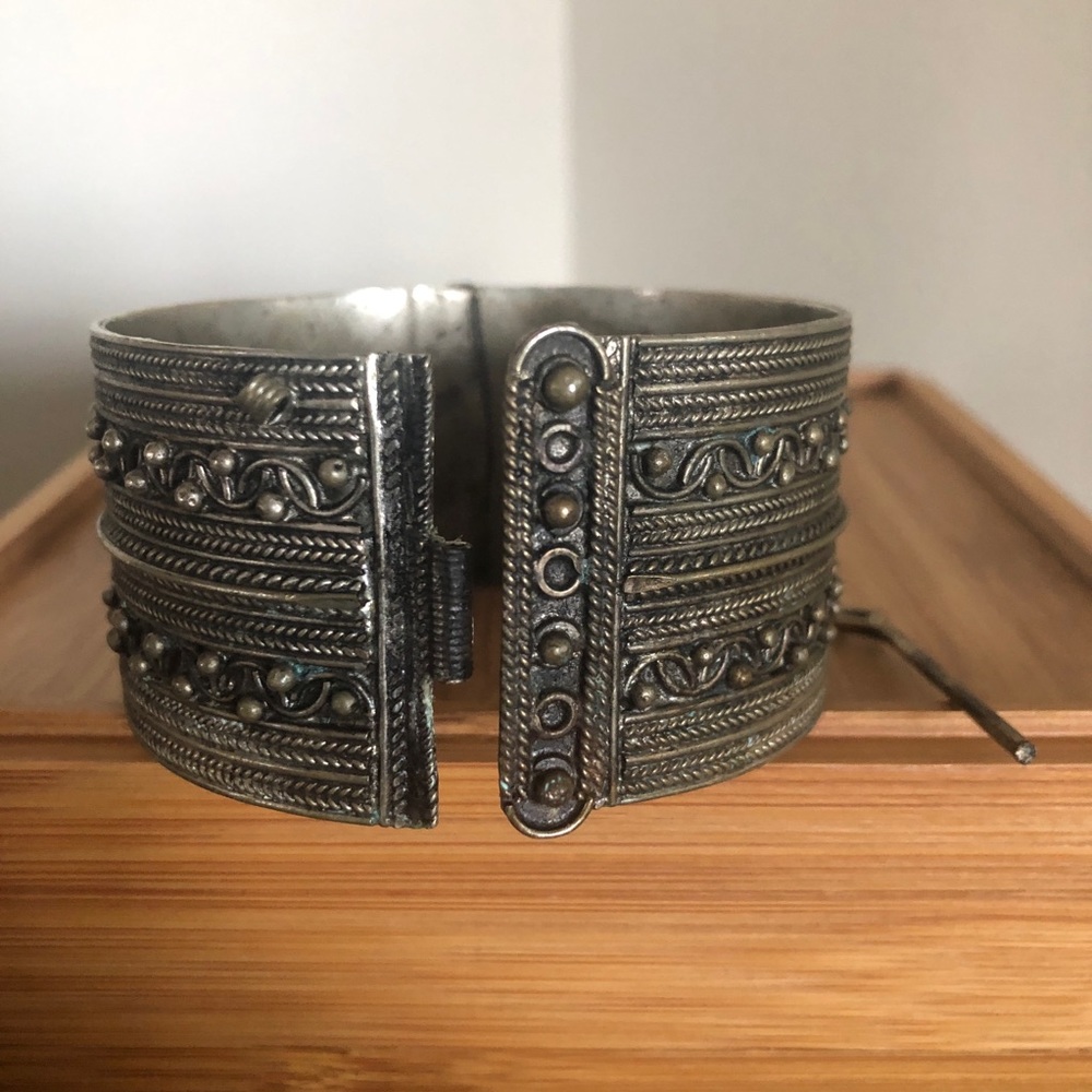 Ethnic Berber pin bracelet